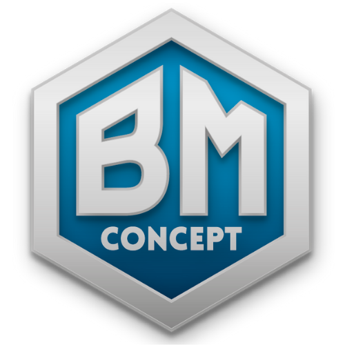 logo bm concept